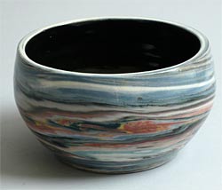 marbleized bowl